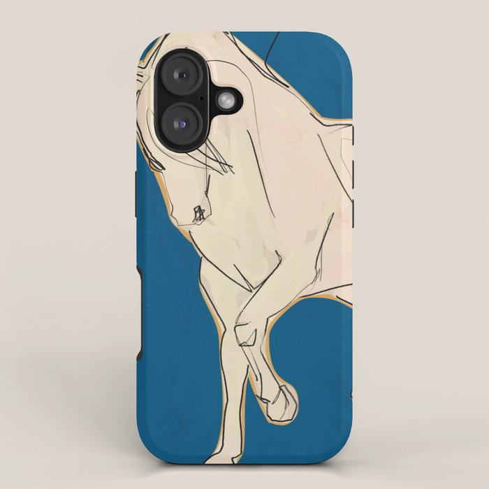 White Horse 5 iPhone Case Gallery Image 1