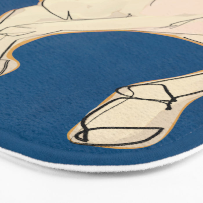 White Horse 5 Bath Mat Gallery Image 3