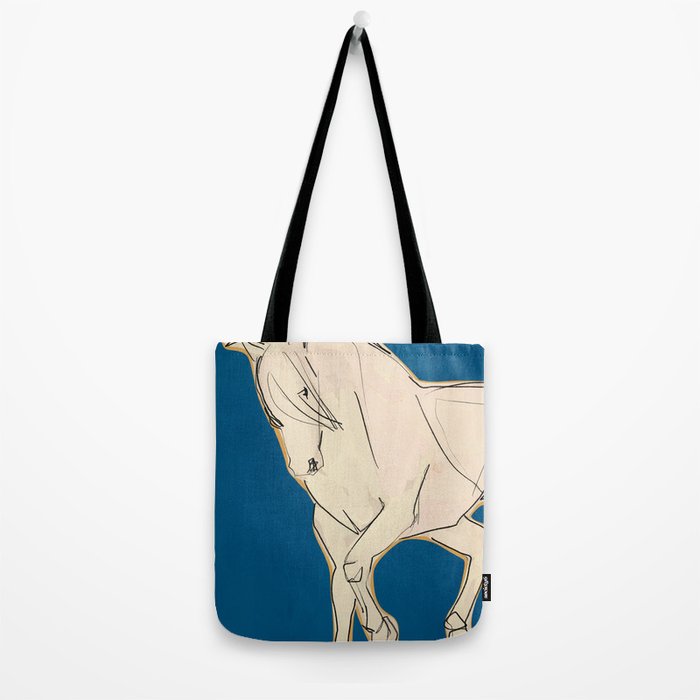 White Horse 5 Tote Bag Gallery Image 2