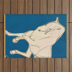 White Horse 5 Outdoor Rug Gallery Image 1