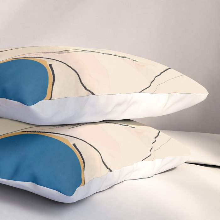 White Horse 5 Pillow Sham Gallery Image 3