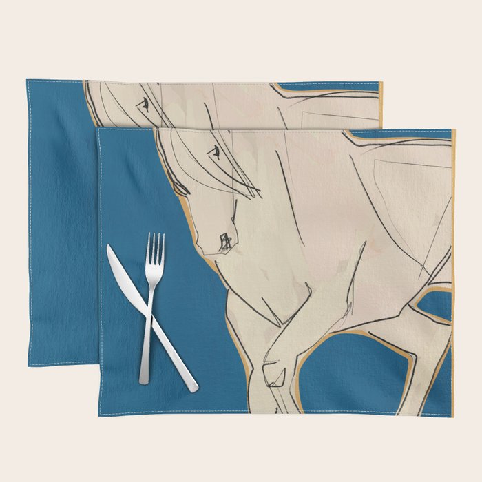 White Horse 5 Placemat Gallery Image 1