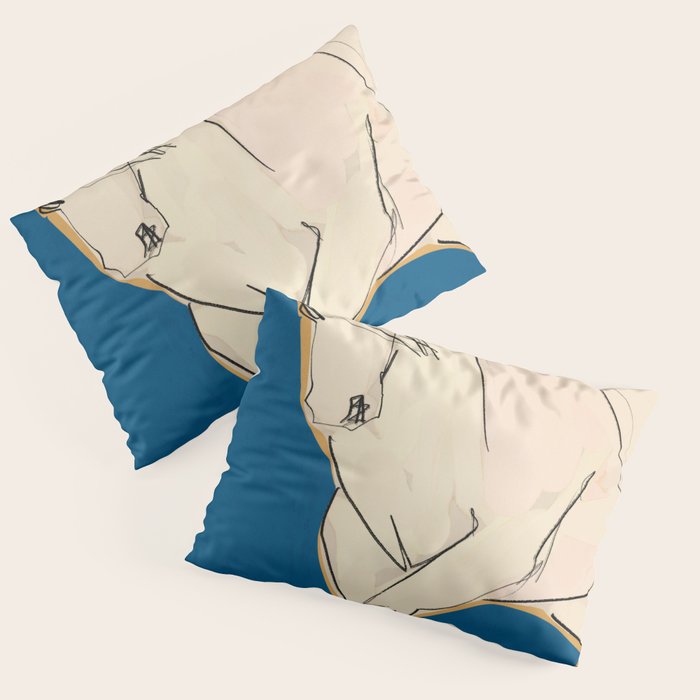 White Horse 5 Pillow Sham Gallery Image 3