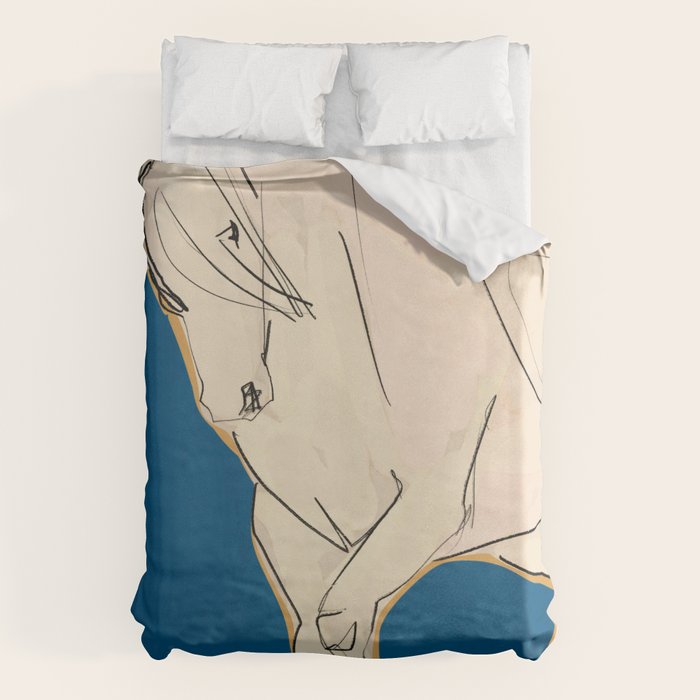 White Horse 5 Duvet Cover Gallery Image 6