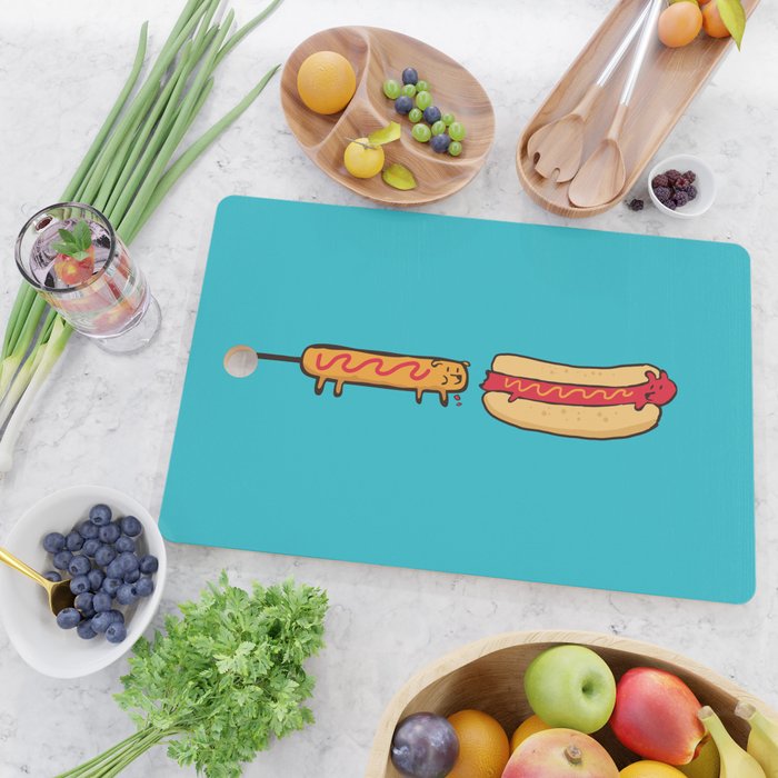 Dog Eat Dog World Cutting Board Gallery Image 2