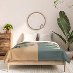 Cat and Leaf 2x2 Comforter Gallery Image 3