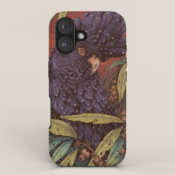 Black Cockatoo iPhone Case Gallery Image 1