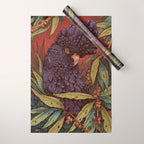 Black Cockatoo Wrapping Paper Gallery Image 1