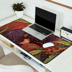 Black Cockatoo Desk Mat Gallery Image 2