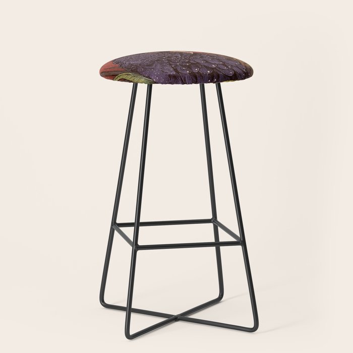Black Cockatoo Stool Gallery Image 1