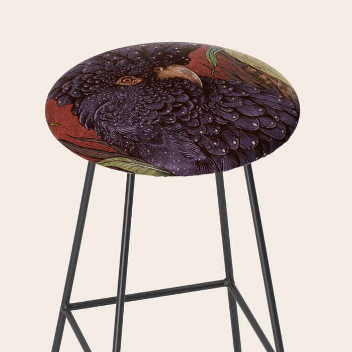 Black Cockatoo Stool Gallery Image 2