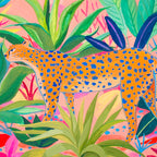 Leopard in Succulent Garden Coffee Mug Gallery Image 2