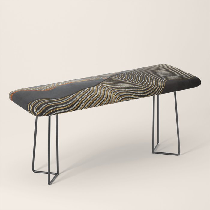 Gold & Silver Fields Bench Gallery Image 1