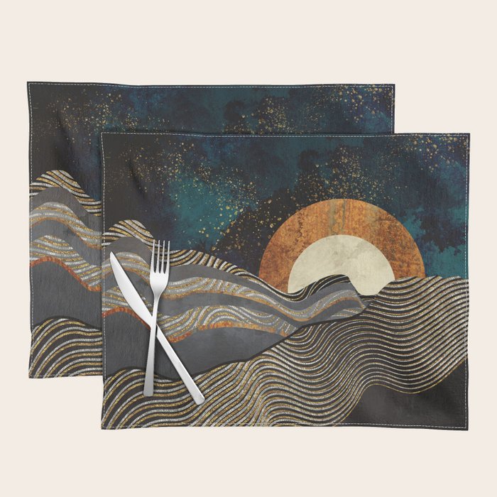 Gold & Silver Fields Placemat Gallery Image 1