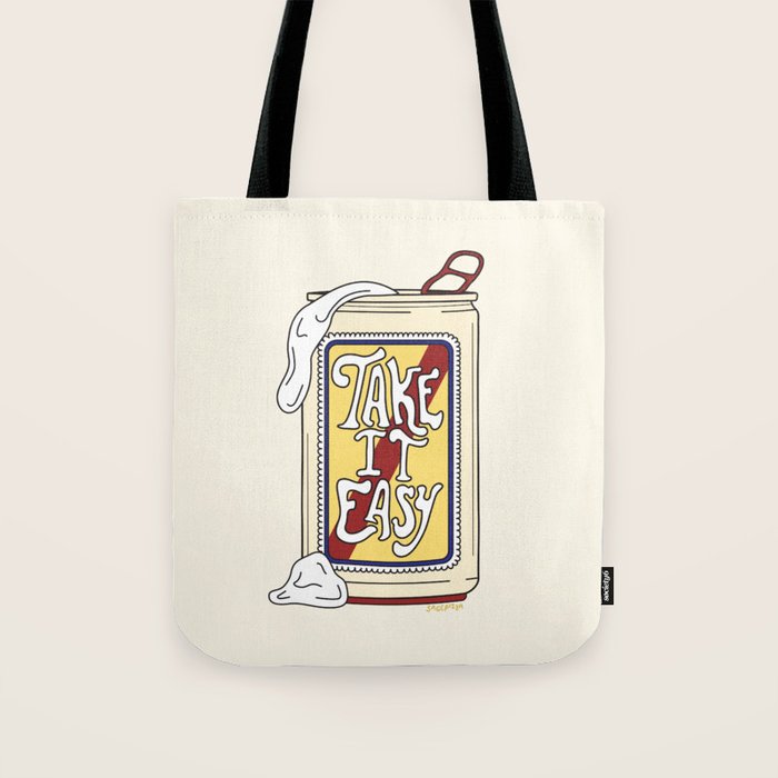TAKE IT EASY Tote Bag Gallery Image 1