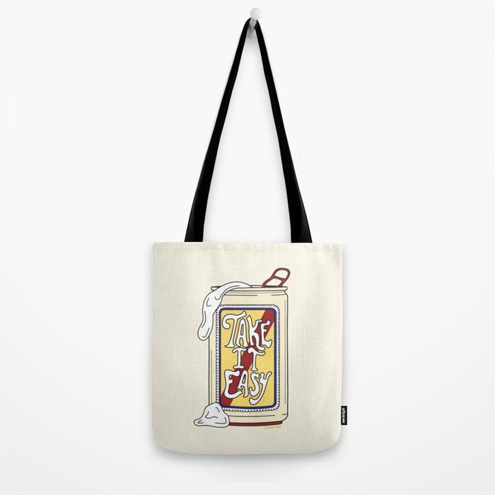 TAKE IT EASY Tote Bag Gallery Image 2