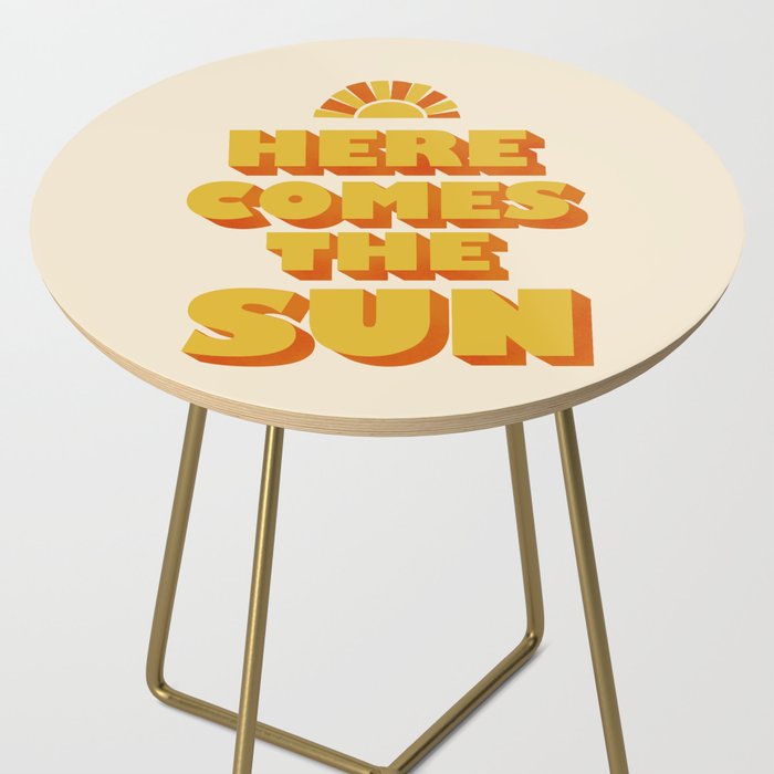 Here comes the sun Side Table Gallery Image 2
