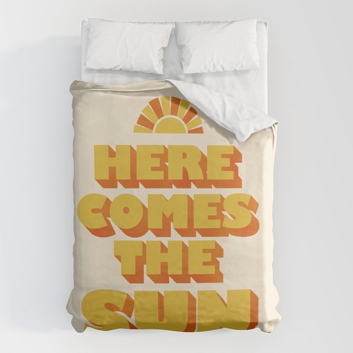 Here comes the sun Duvet Cover Gallery Image 1