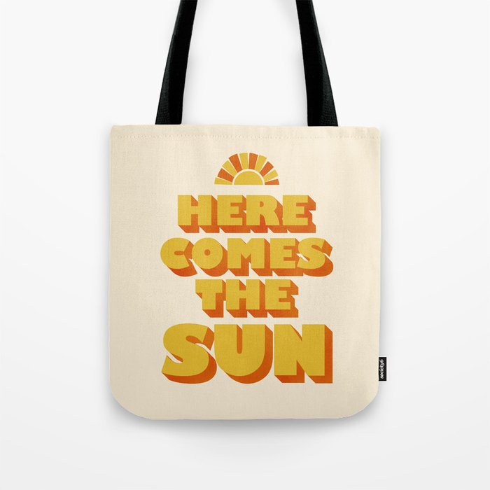Here comes the sun Tote Bag Gallery Image 1