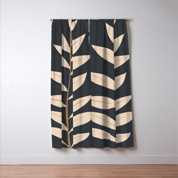 Minimal Art  Plant2 Window Curtain Gallery Image 3