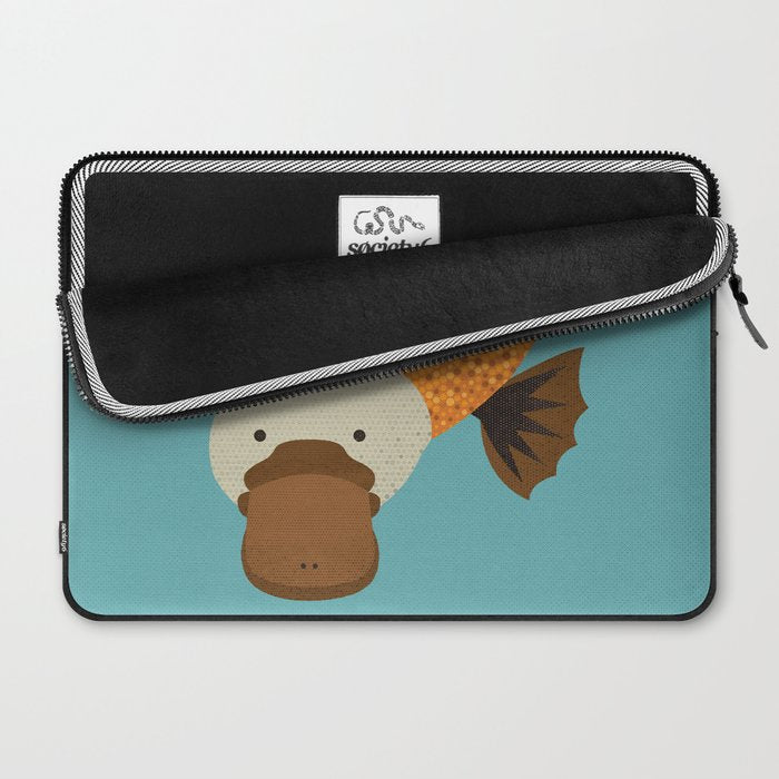 Whimsy Platypus Laptop Sleeve Gallery Image 2