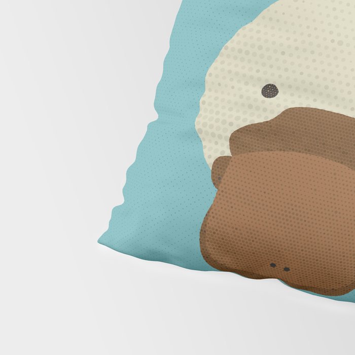 Whimsy Platypus Pillow Sham Gallery Image 4