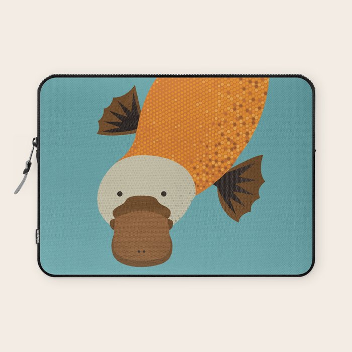 Whimsy Platypus Laptop Sleeve Gallery Image 1