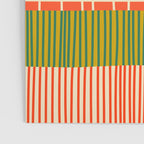 Mid Century Finnish Patchwork Abstract Stripe Pattern Poster Gallery Image 3