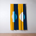 The People's Flag of Milwaukee Window Curtain Gallery Image 3