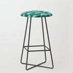 manatees (teal) Stool Gallery Image 1