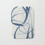 Minimal Abstract Line Art 17 Bath Mat Gallery Image 1