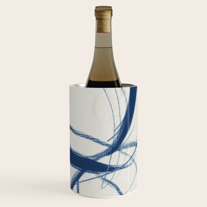 Minimal Abstract Line Art 17 Wine Chiller Gallery Image 1