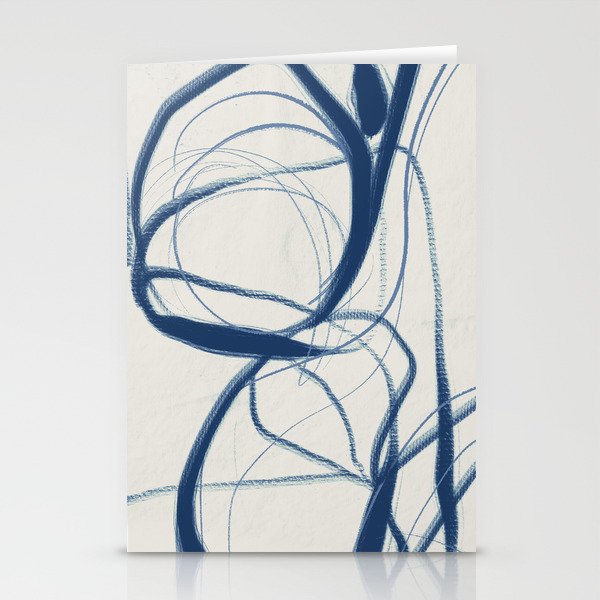 Minimal Abstract Line Art 17 Stationery Card Gallery Image 1