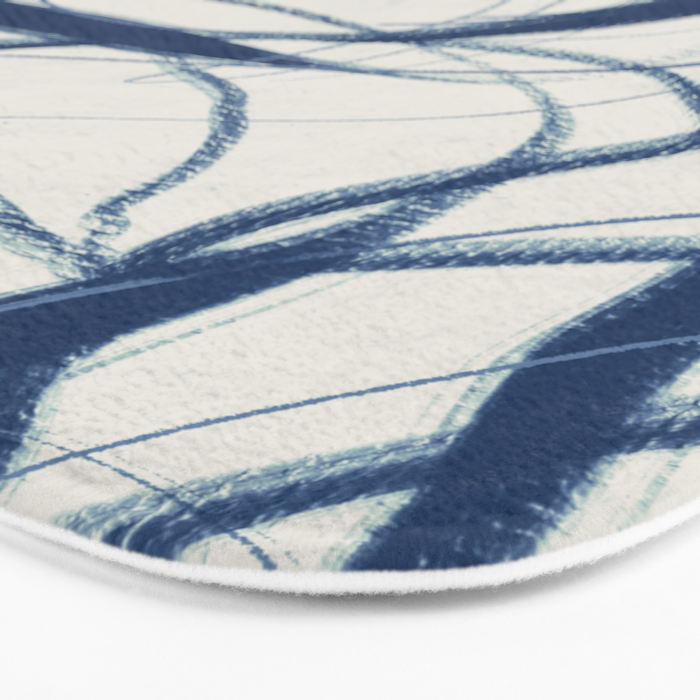 Minimal Abstract Line Art 17 Bath Mat Gallery Image 3