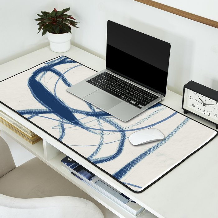 Minimal Abstract Line Art 17 Desk Mat Gallery Image 2