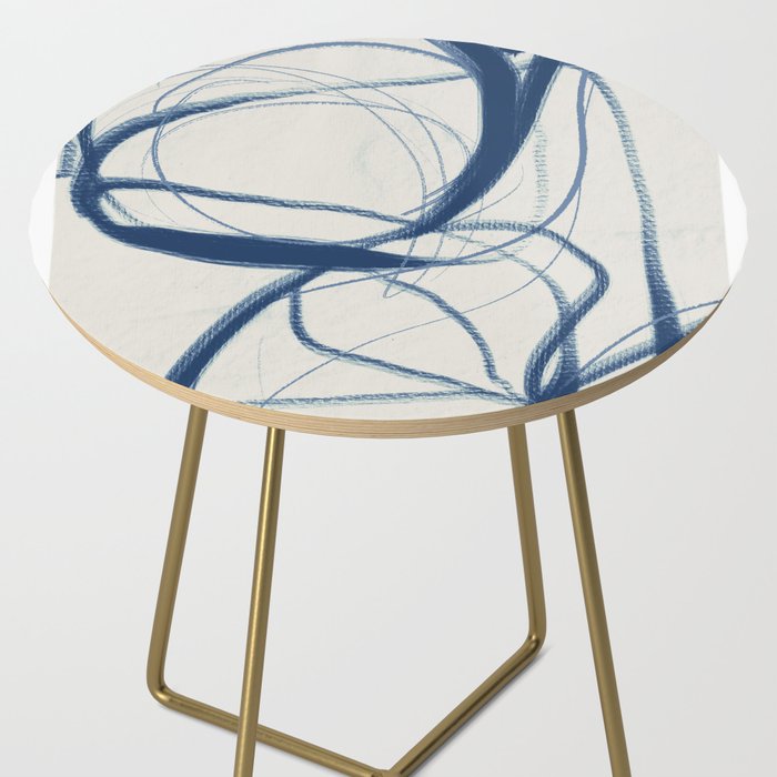 Minimal Abstract Line Art 17 Side Table Gallery Image 2