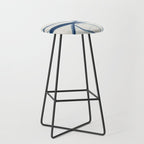 Minimal Abstract Line Art 17 Stool Gallery Image 1