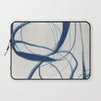 Minimal Abstract Line Art 17 Laptop Sleeve Gallery Image 1