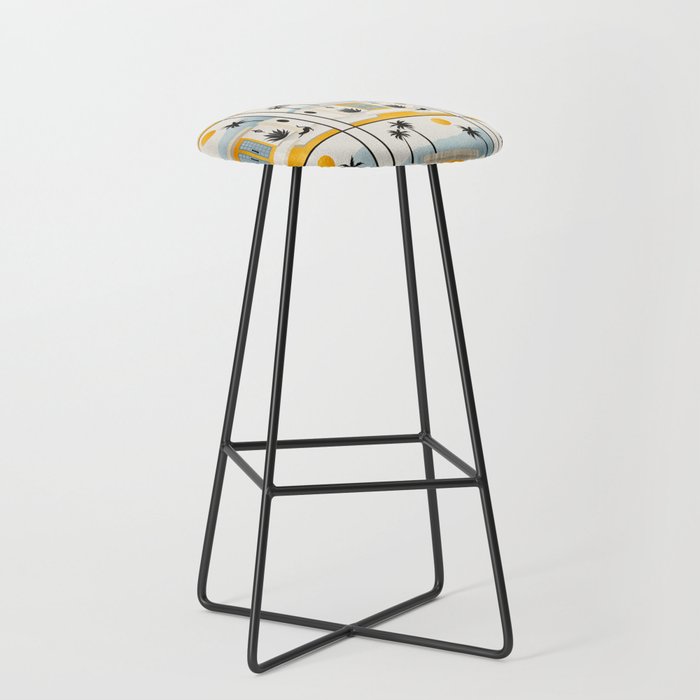 Palm Springs Home â Yellow & Blue Stool Gallery Image 1