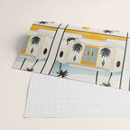 Palm Springs Home â Yellow & Blue Wrapping Paper Gallery Image 2
