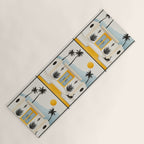 Palm Springs Home â Yellow & Blue Yoga Mat Gallery Image 1