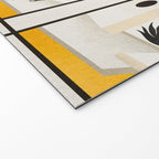 Palm Springs Home â Yellow & Blue Welcome Mat Gallery Image 2