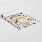 Palm Springs Home â Yellow & Blue Yoga Mat Gallery Image 2
