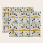 Palm Springs Home â Yellow & Blue Placemat Gallery Image 1