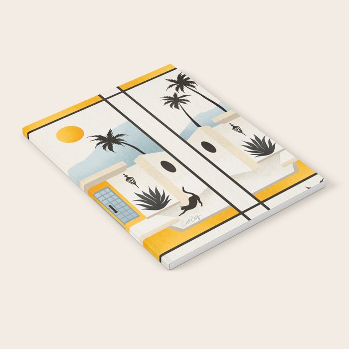 Palm Springs Home â Yellow & Blue Notebook Gallery Image 2
