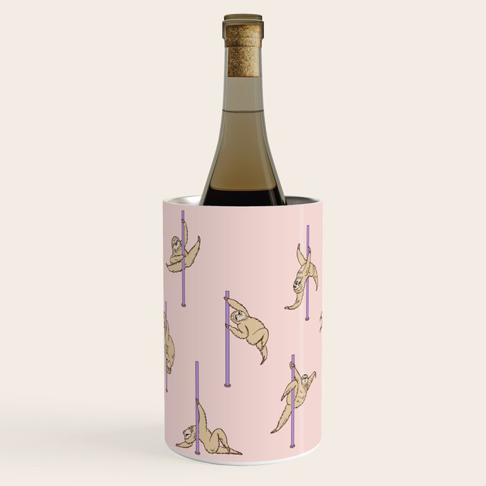 Sloths Pole Dancing Club Wine Chiller Gallery Image 2