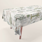 whimsical cactus landscape airy Tablecloth Gallery Image 1