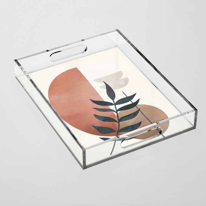Abstract Rock Geometry 12 Acrylic Tray Gallery Image 1