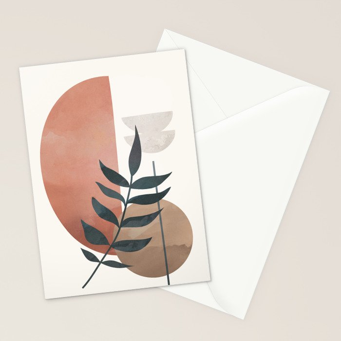 Abstract Rock Geometry 12 Stationery Card Gallery Image 2