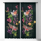 Hummingbird Moth Window Curtain Gallery Image 5